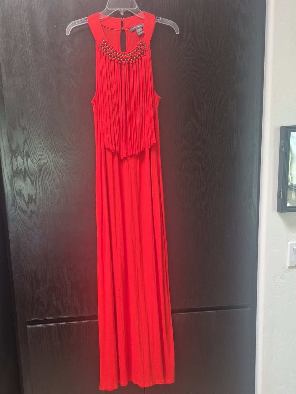Kate & Mallory Long Fringe Dress Sz Xl